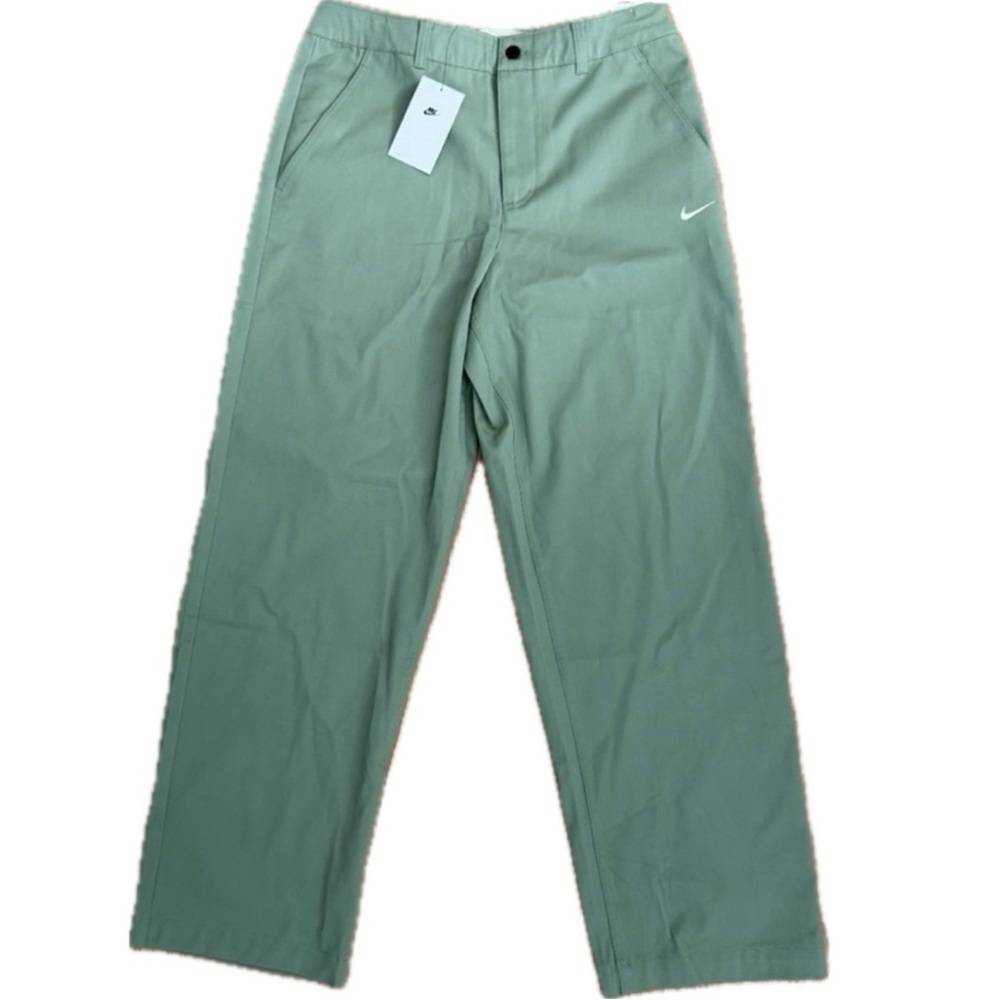 Nike Men's Light Sage Green Straight Leg Pants